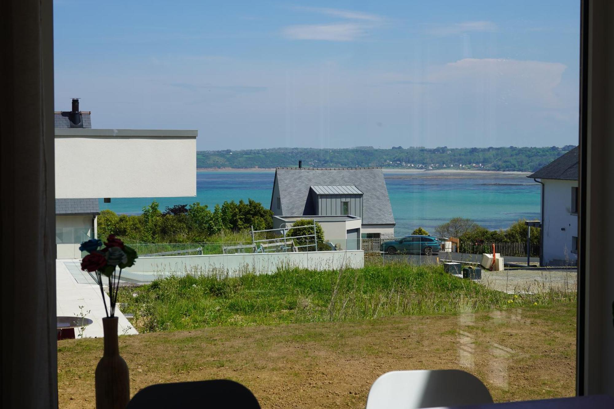 La Bernique Blanche De Perros Vue Mer 4 Personnes Exterior foto
